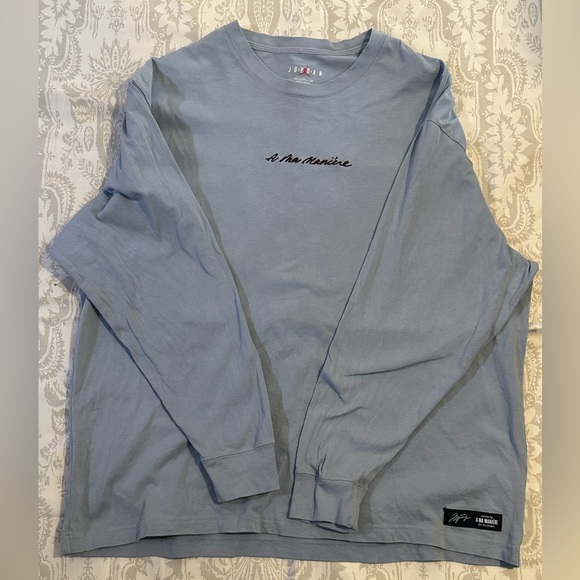 Jordan | Shirts | Jordan X A Ma Maniere Long Sleeve Tee Xxl | Poshmark